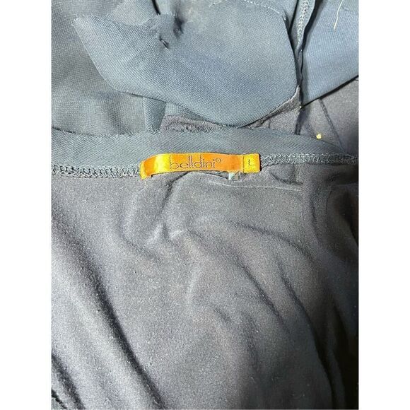 Belldini Navy Blue 3/4 Sleeve Knit Pullover Tunic Size L - Picture 5 of 5